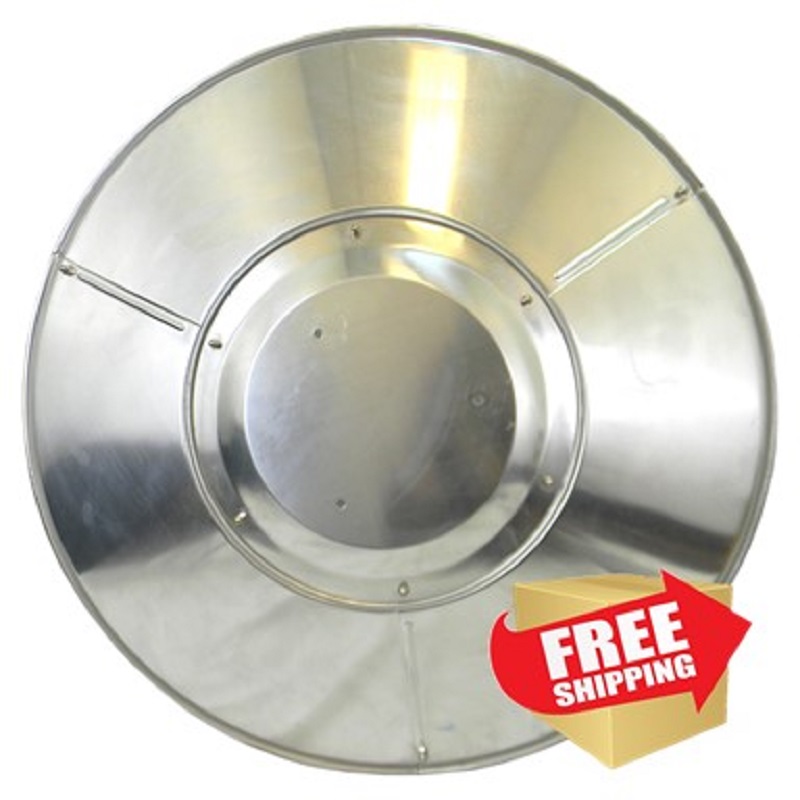 Hiland Heat Reflector Shield (3 Hole Mount) Most Common 